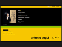 Tablet Screenshot of antonio-segui.com